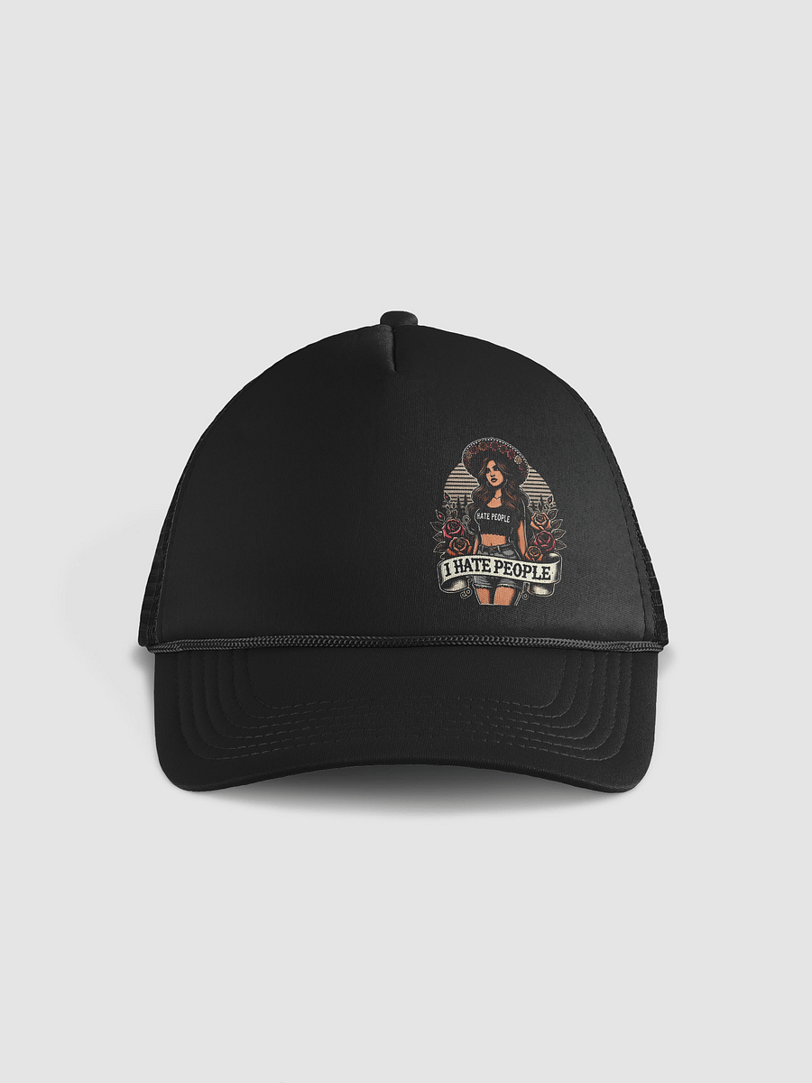 I HATE PEOPLE - Trucker Hat - by VibecraftTwo product image (1)