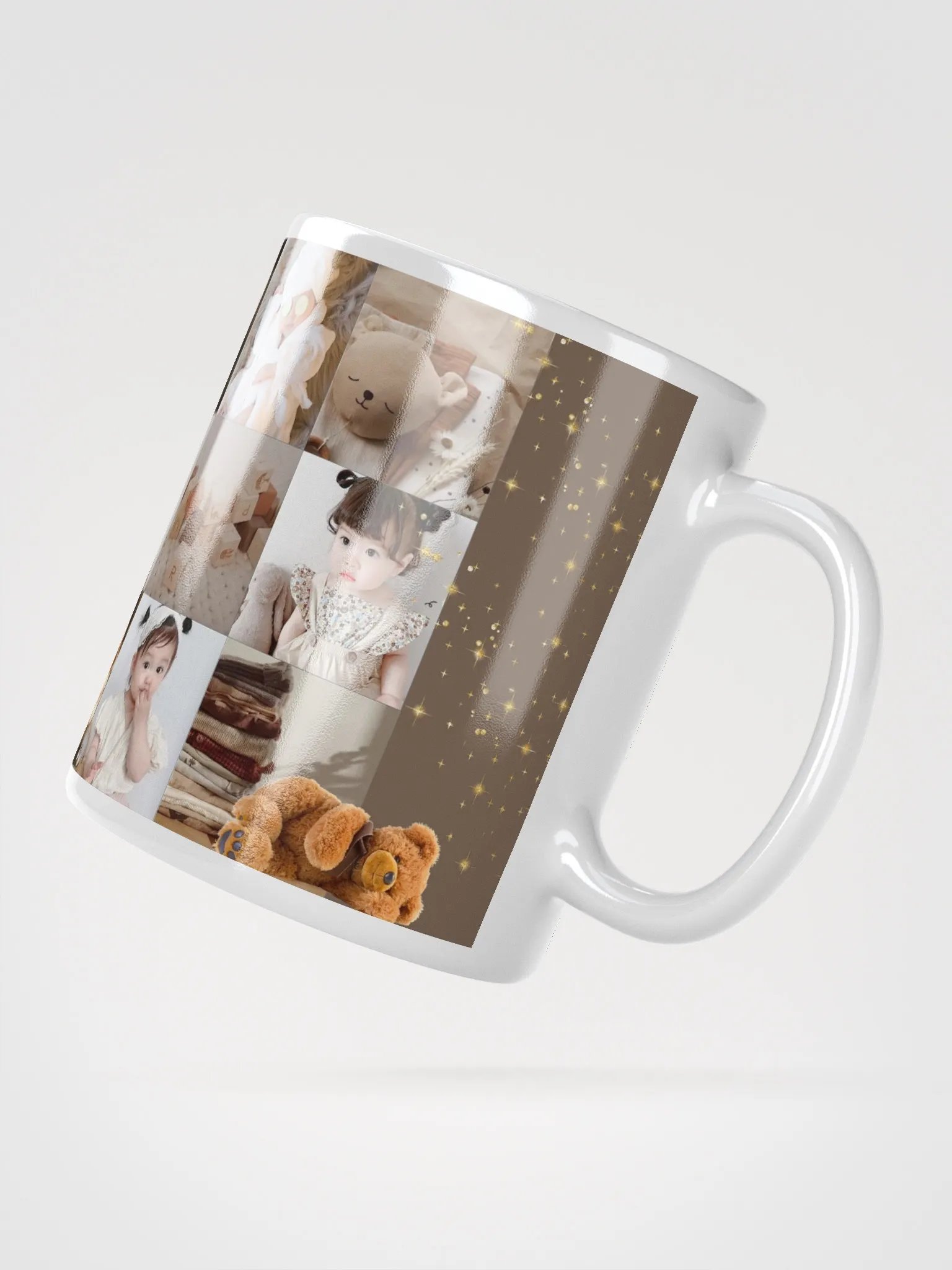 Jade Teddy Collage Mug product image (3)