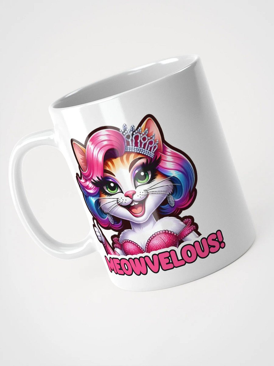 Meowvelous! White Glossy Mug product image (8)