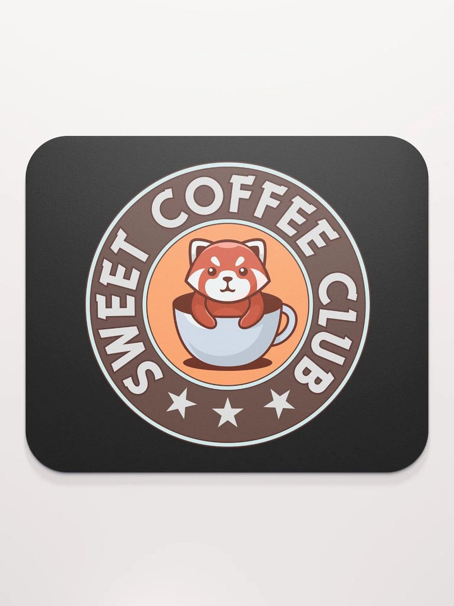 SWEET COFFEE CLUB Red Panda Mouse Pad product image (2)