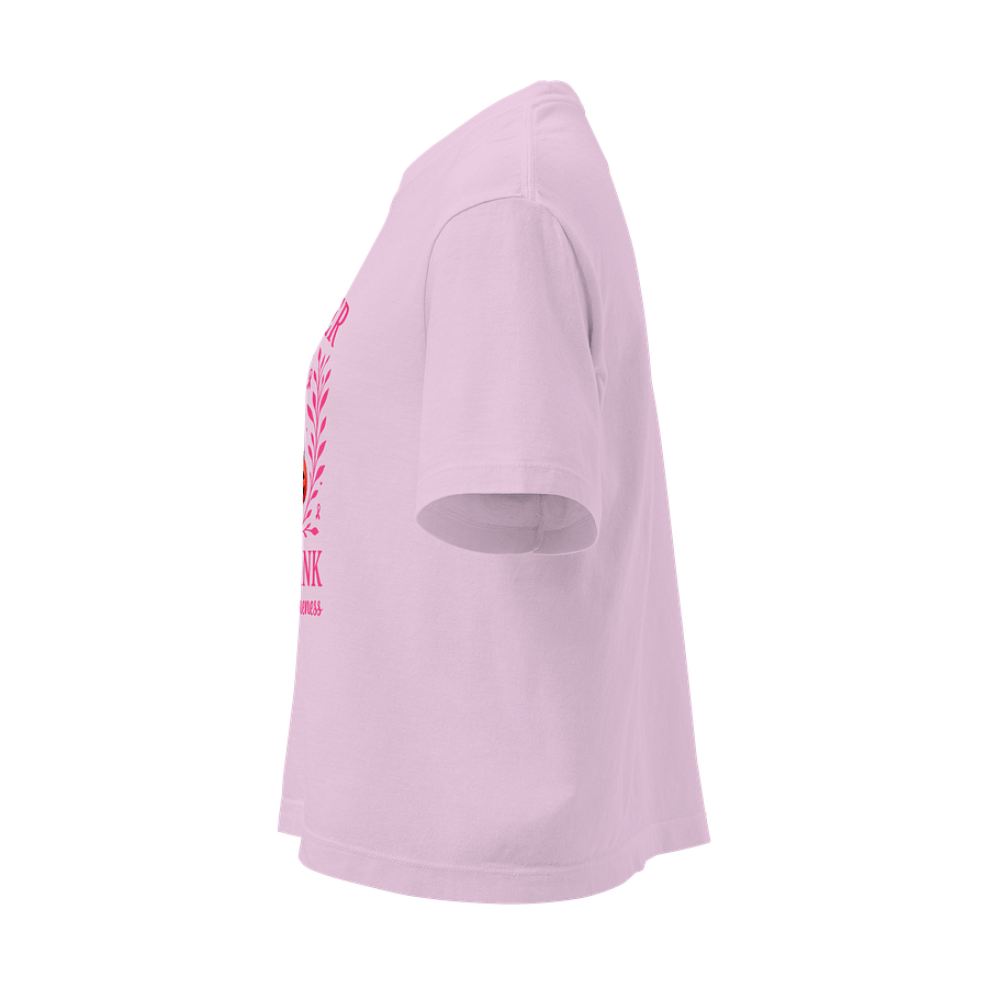 In October We Wear Pink Ghost Breast Cancer Awareness Heavyweight Boxy T-Shirt product image (11)