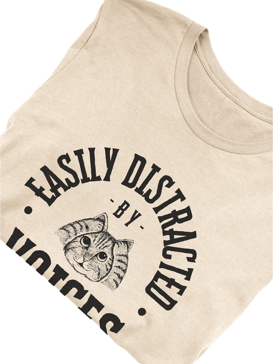 Easily Distracted by Voices T-Shirt (Unisex) product image (3)