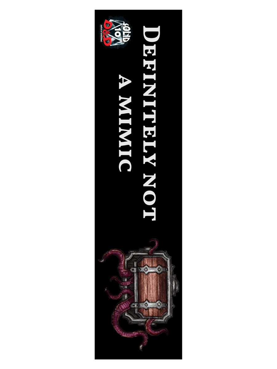 Definitely Not A Mimic Bumper Sticker product image (3)