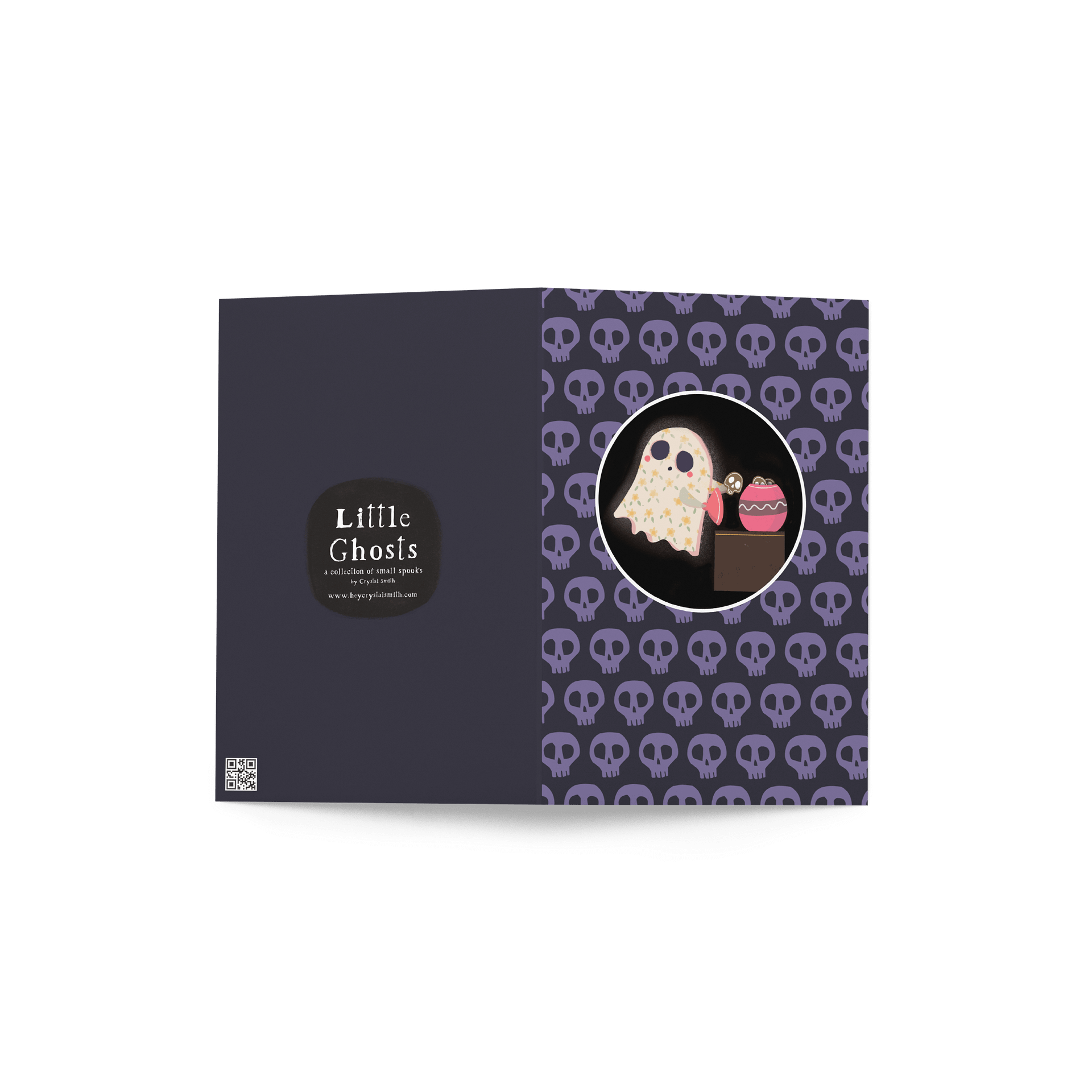 Little Ghost Cookie Thief - Greeting Card product image (5)