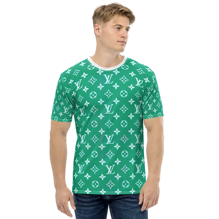 Louis Vuitton Green All-Over Print T-Shirt: Chic and Timeless Luxury product image (2)