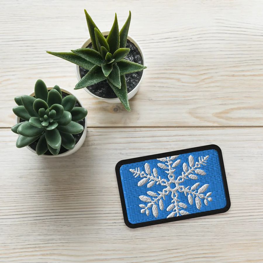 snowflake patch product image (4)