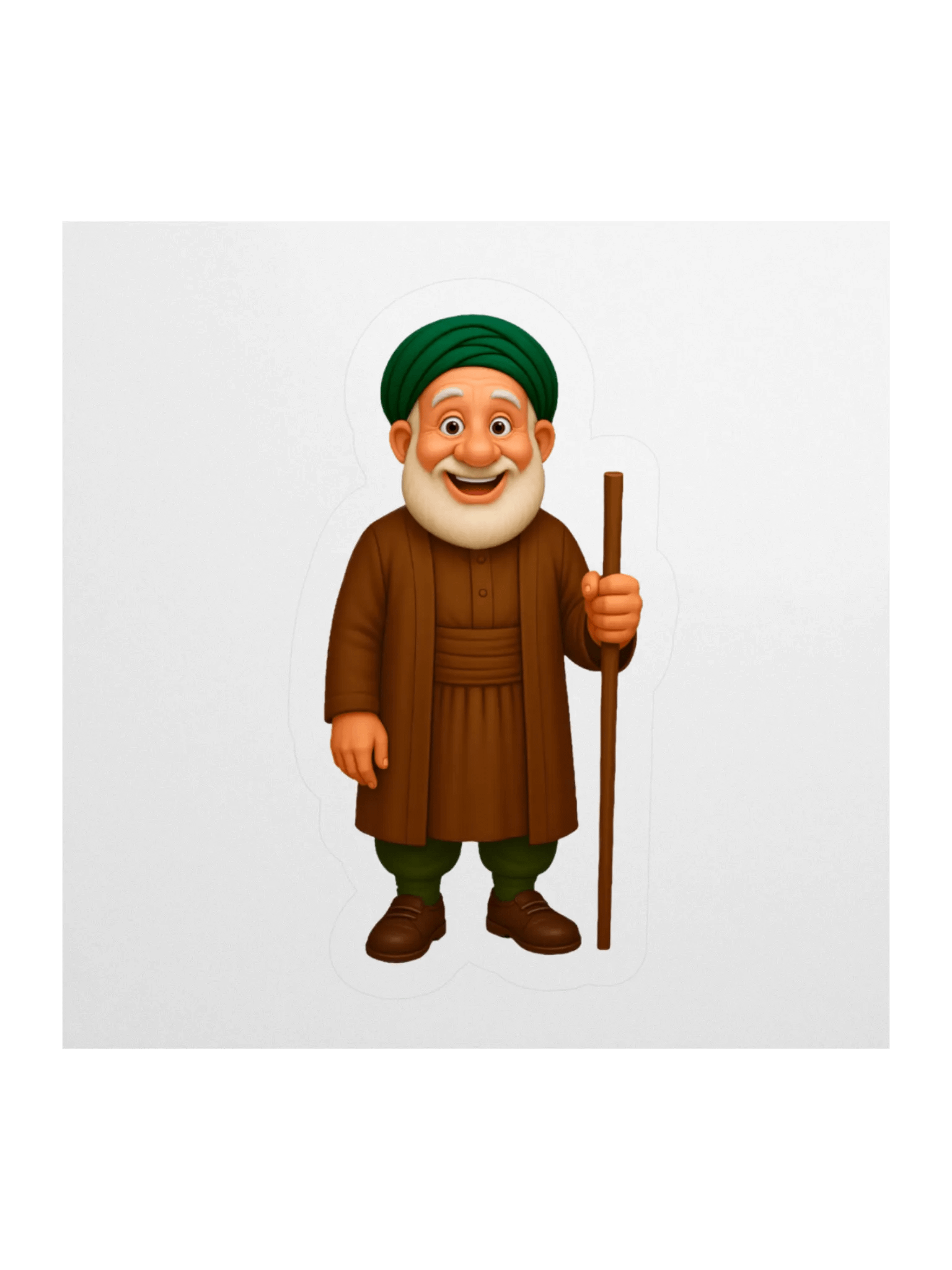 Smiling Sheikhi Kiss Cut Stickers product image (3)