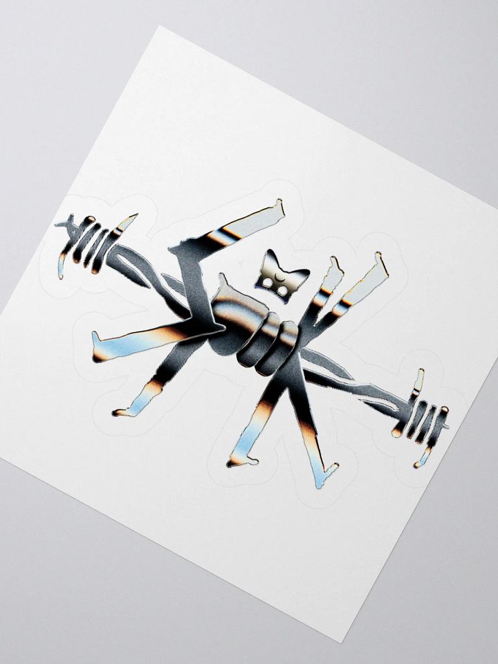HARD&CORE Spook Barbed Wire Stickers product image (5)