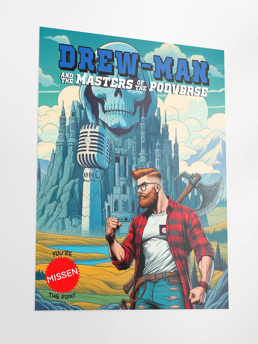 DREW-MAN and the MASTERS OF THE PODVERSE - Poster product image (3)