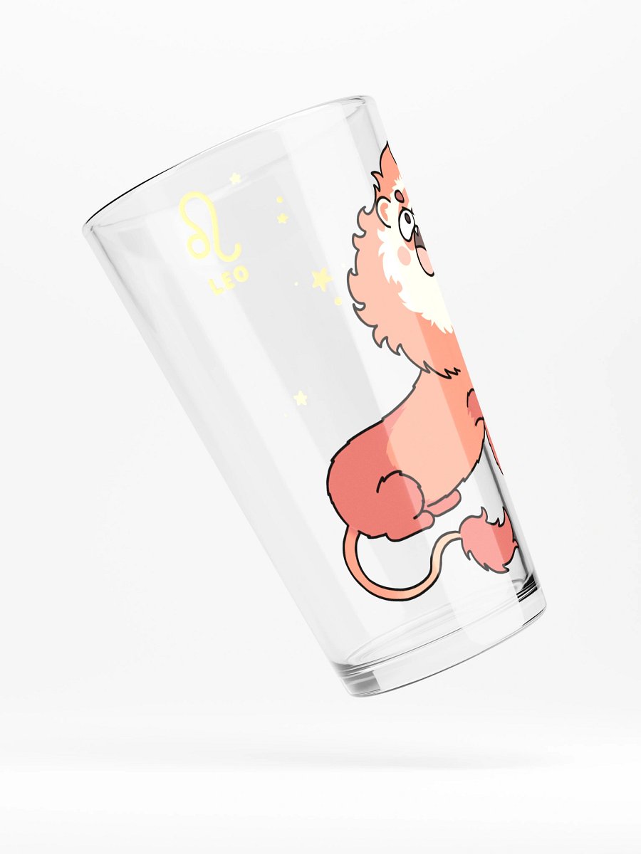 Leo | Ferret Star Signs | Pint Glass product image (4)