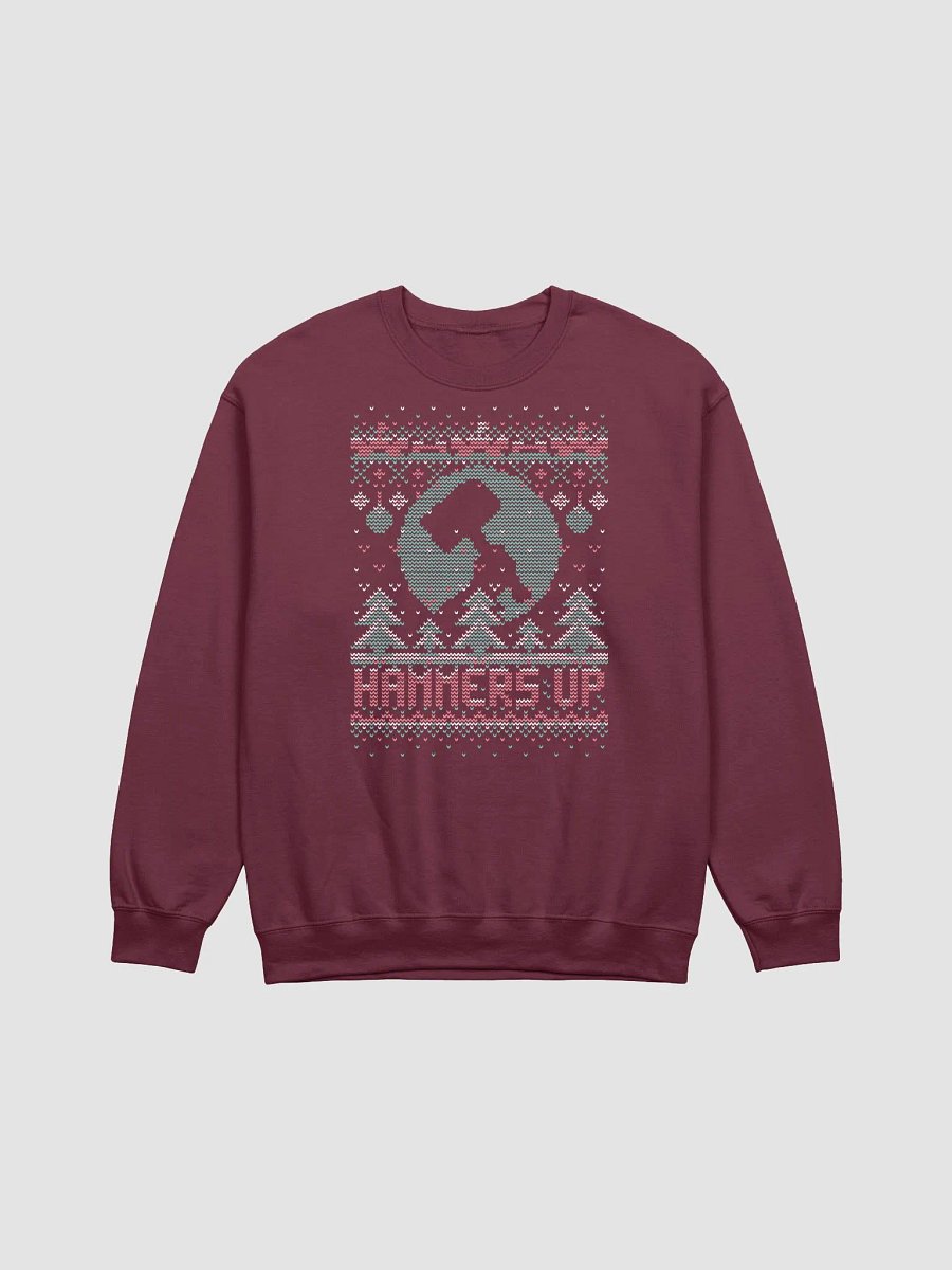 Christmas Sweatshirt Maroon product image (1)