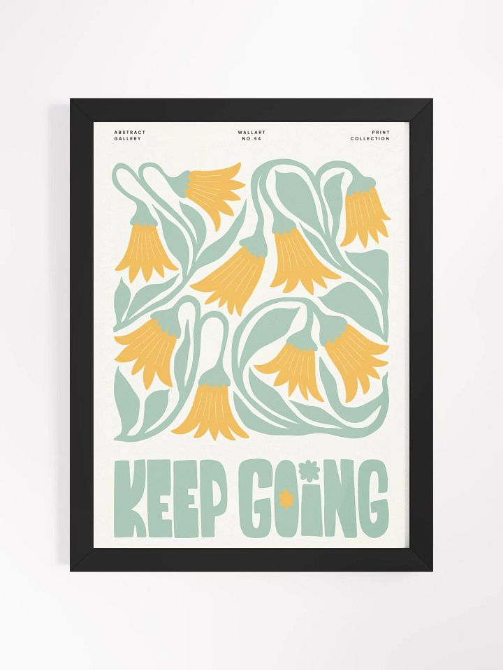 Keep Going - Framed Poster product image (1)