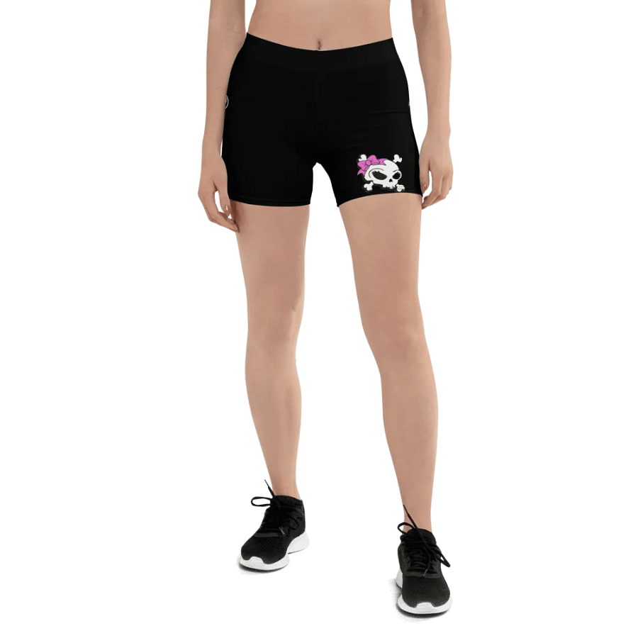 Skate Or Die! Bike Shorts (Black) product image (1)