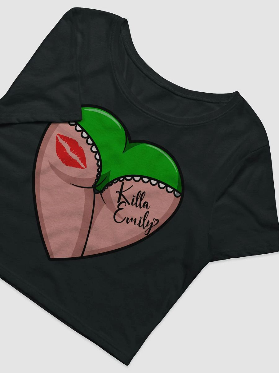GREEN KILLA EMMY HEART BUTT CROP TOP product image (3)