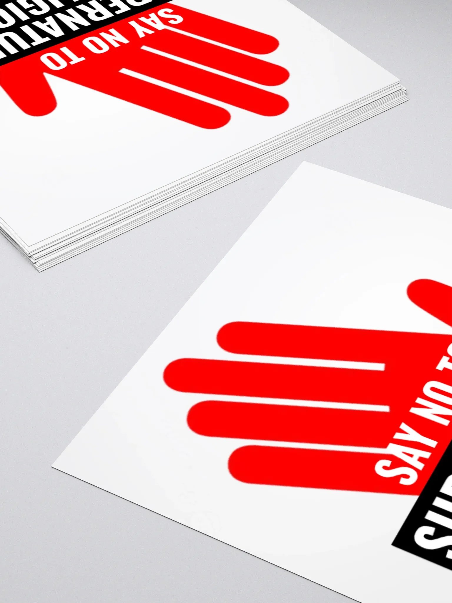 Say No to Supernatural Religion (Sticker) product image (4)