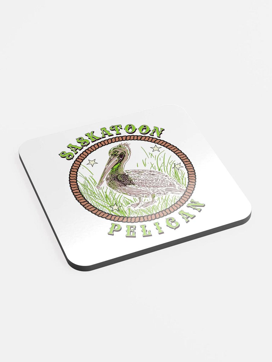 Saskatoon Pelican Cork Coaster Set product image (2)