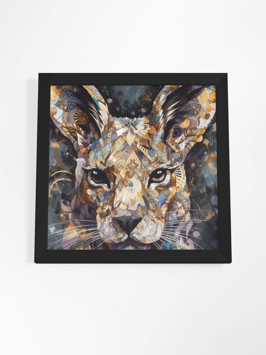 Intricate Kangaroo artwork -Framed Poster Print product image (4)