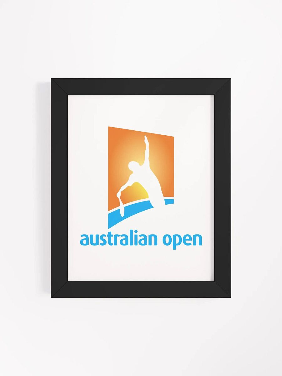 Australian Open Silhouette Framed Poster product image (135)