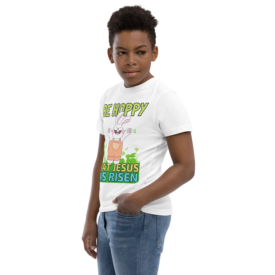 Be Hoppy That Jesus Has Risen Kids Easter T-Shirt product image (4)