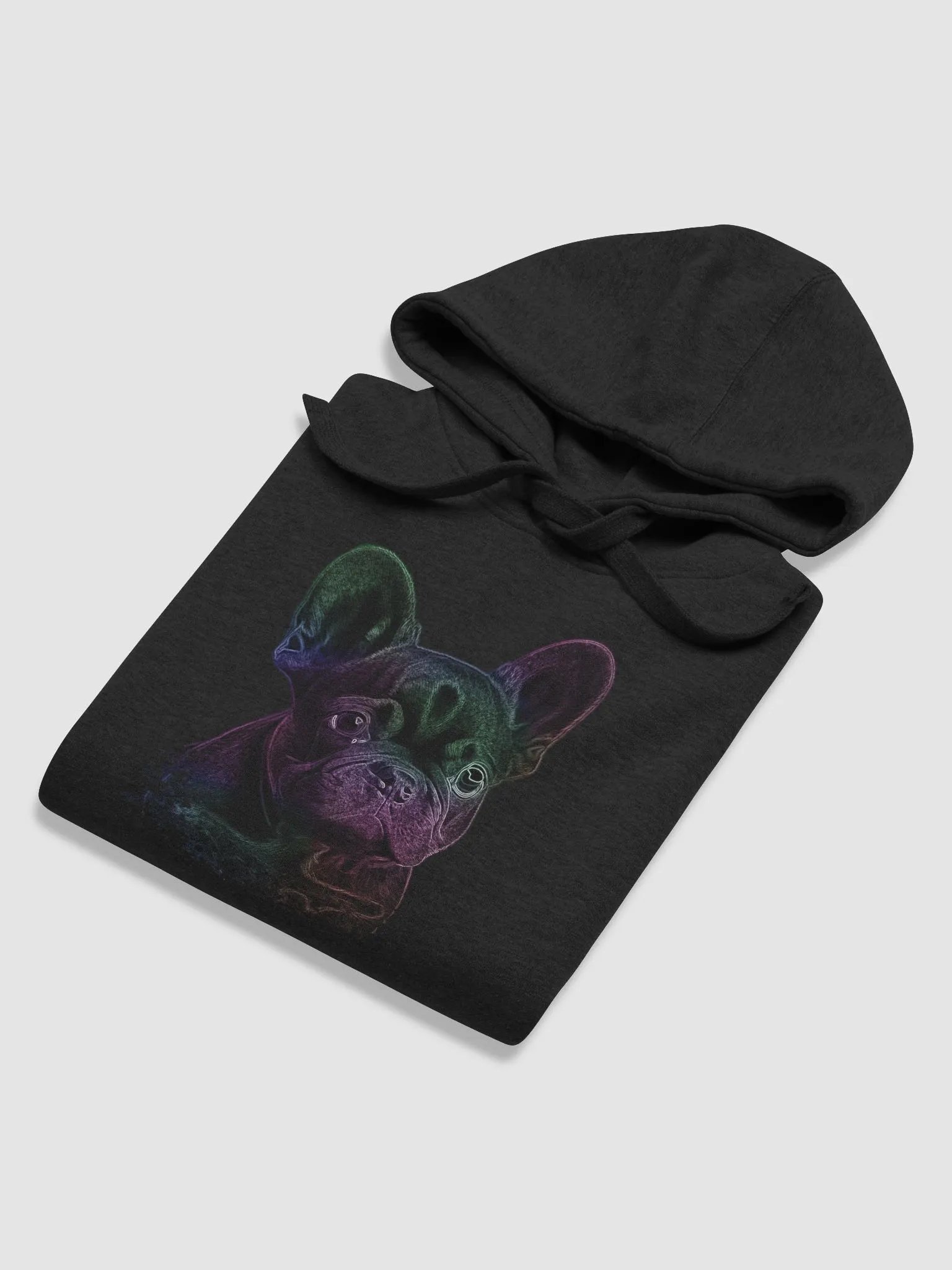 Unisex Soft Hoodie - Süßer Grunge-Style French Bully product image (6)