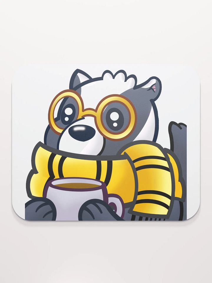 Sipping coffee Mouse pad product image (2)