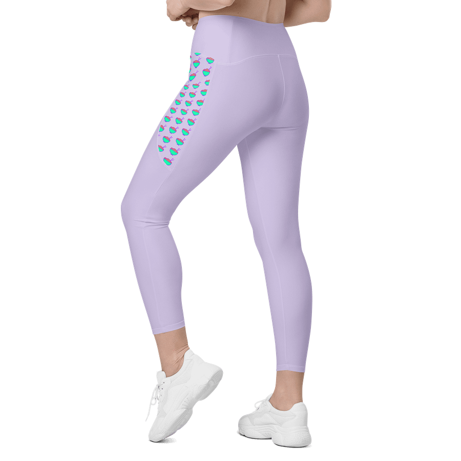 Noodle Crew Leggings! w/ Pockets! (Purple) product image (6)