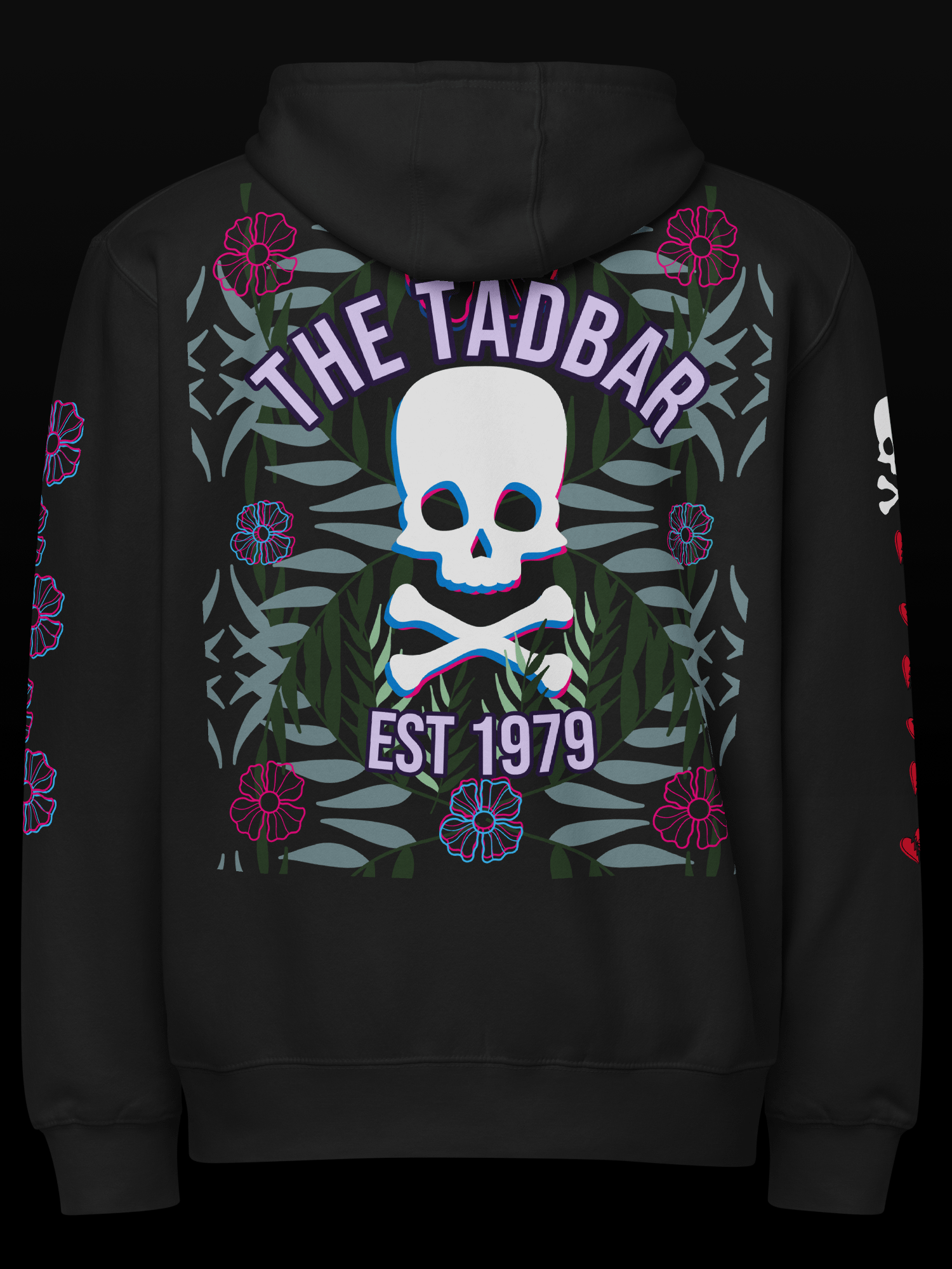 The Tadbar Cyber Jungle Skull Hoodie *NEW* product image (6)