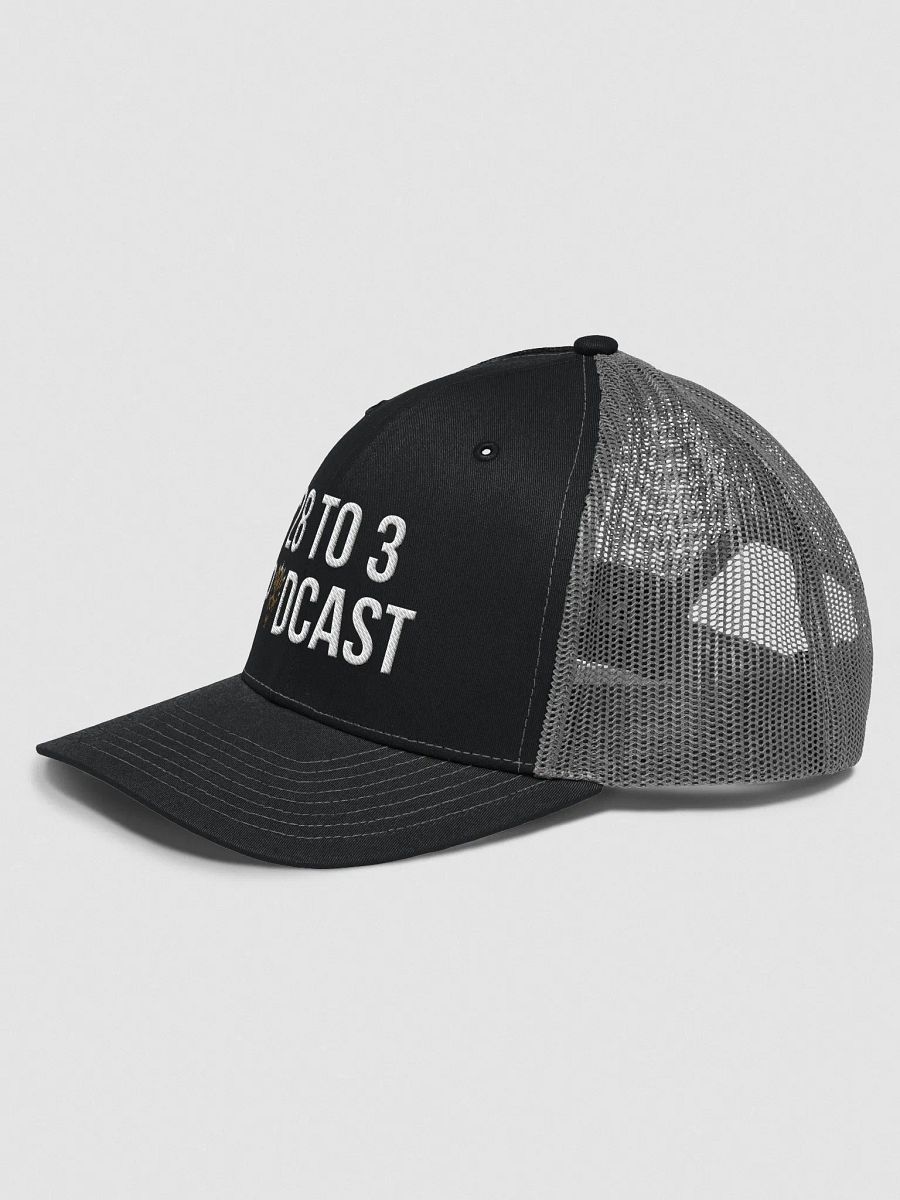 The 28 to 3 Podcast Trucker Hat product image (2)