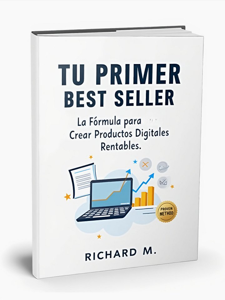 Tu Primer Best Seller: La Fórmula para Crear Productos Digitales Rentables. product image (1)