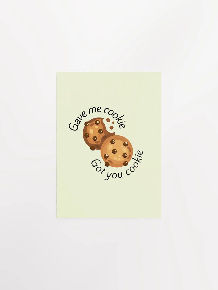 New Girl Cookie Scene Poster – “Gave Me Cookie” Enhanced Matte Art Print for Sitcom Fans product image (4)