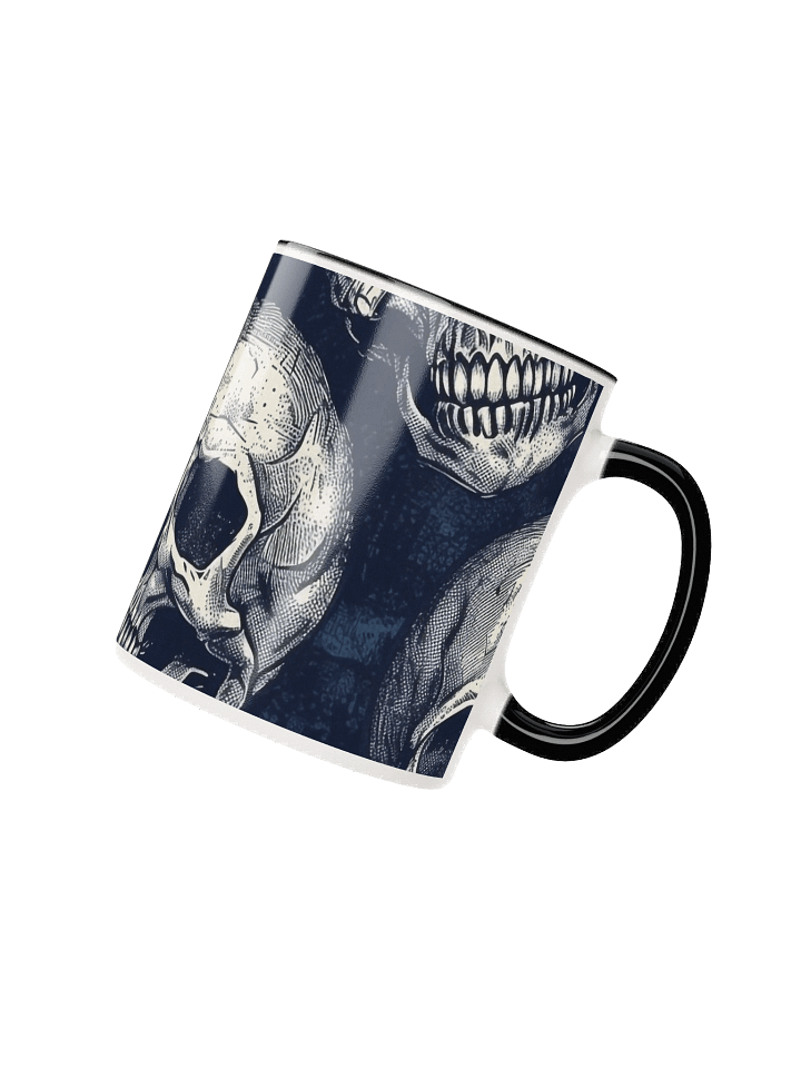 Engraved Skulls Ceramic Mug product image (3)
