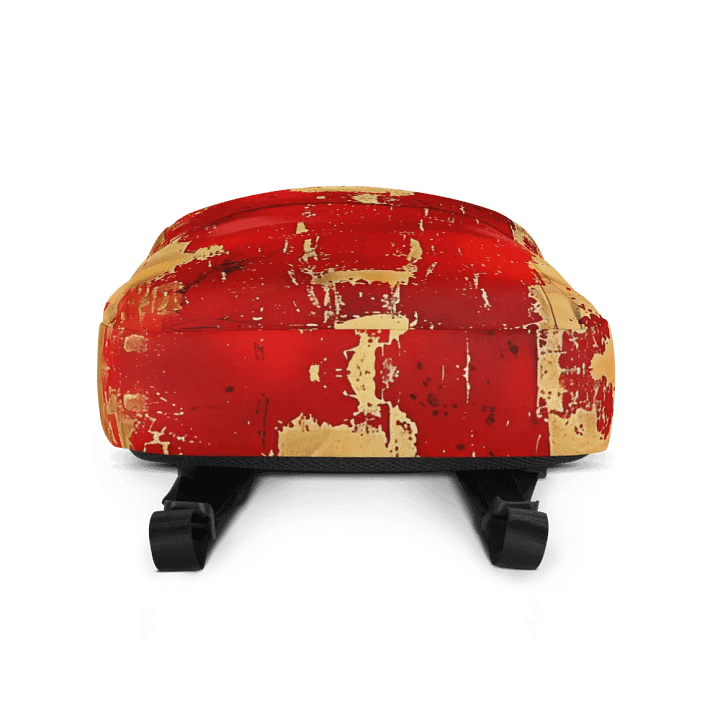 Ethereal Red and Gold All-Over Print Backpack product image (2)