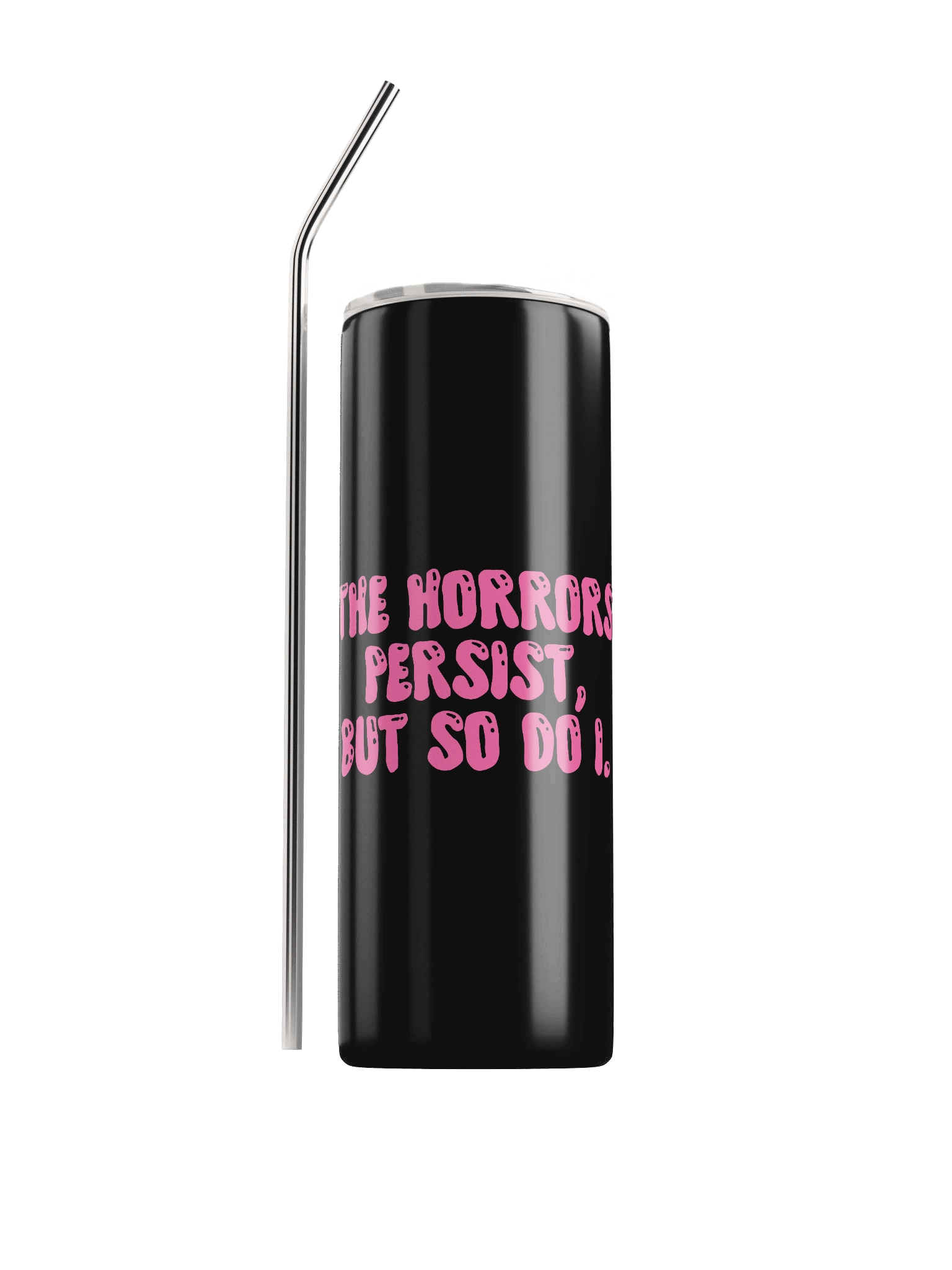 Persisting Horrors Pink on Black product image (1)