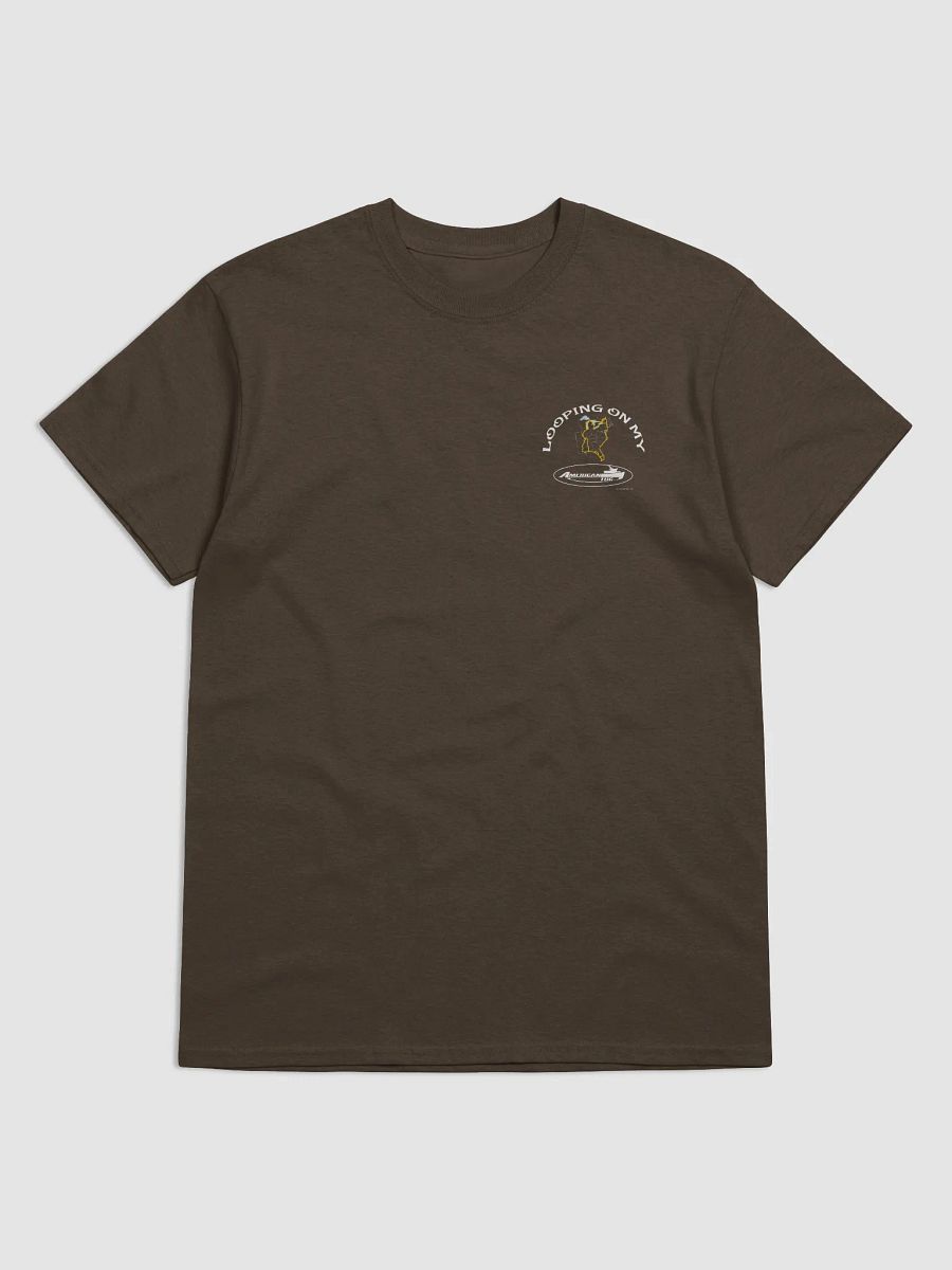 Looping On My Nordic Tug - T-Shirt - Dark Shirt w/White Logo product image (2)