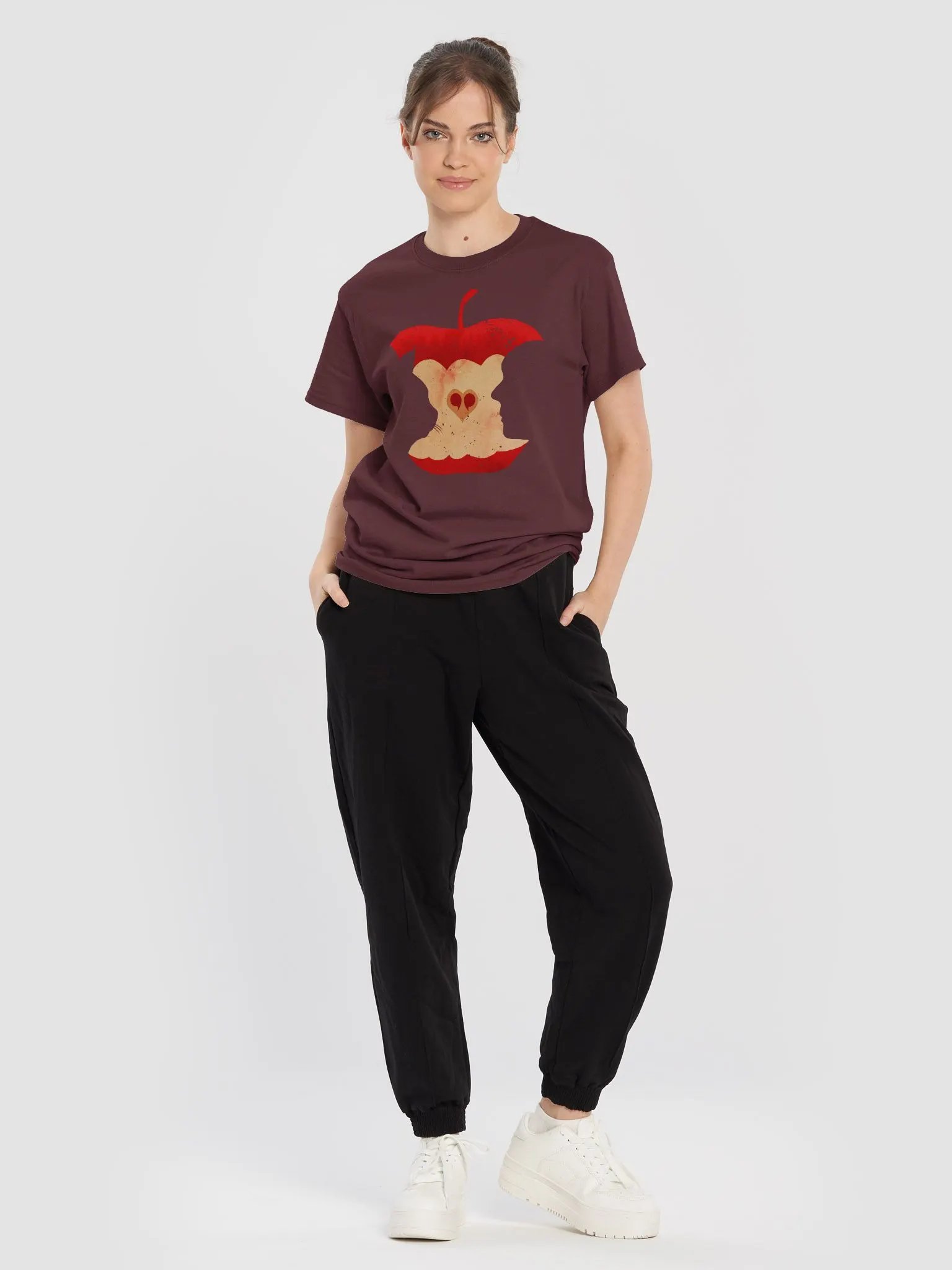 Apple Heavyweight Unisex T-Shirt product image (2)