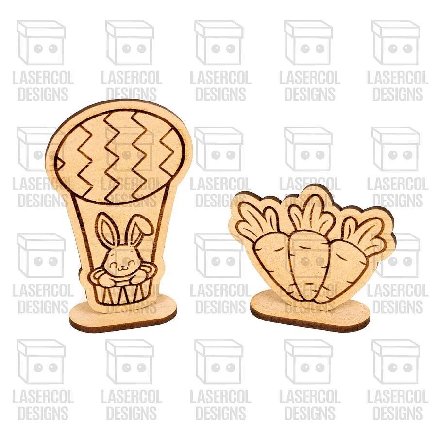 Easter Cutouts With Base Set 2 - Laser Cut Files product image (5)