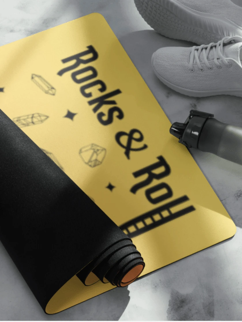 Rocks & Roll Yoga Mat product image (2)