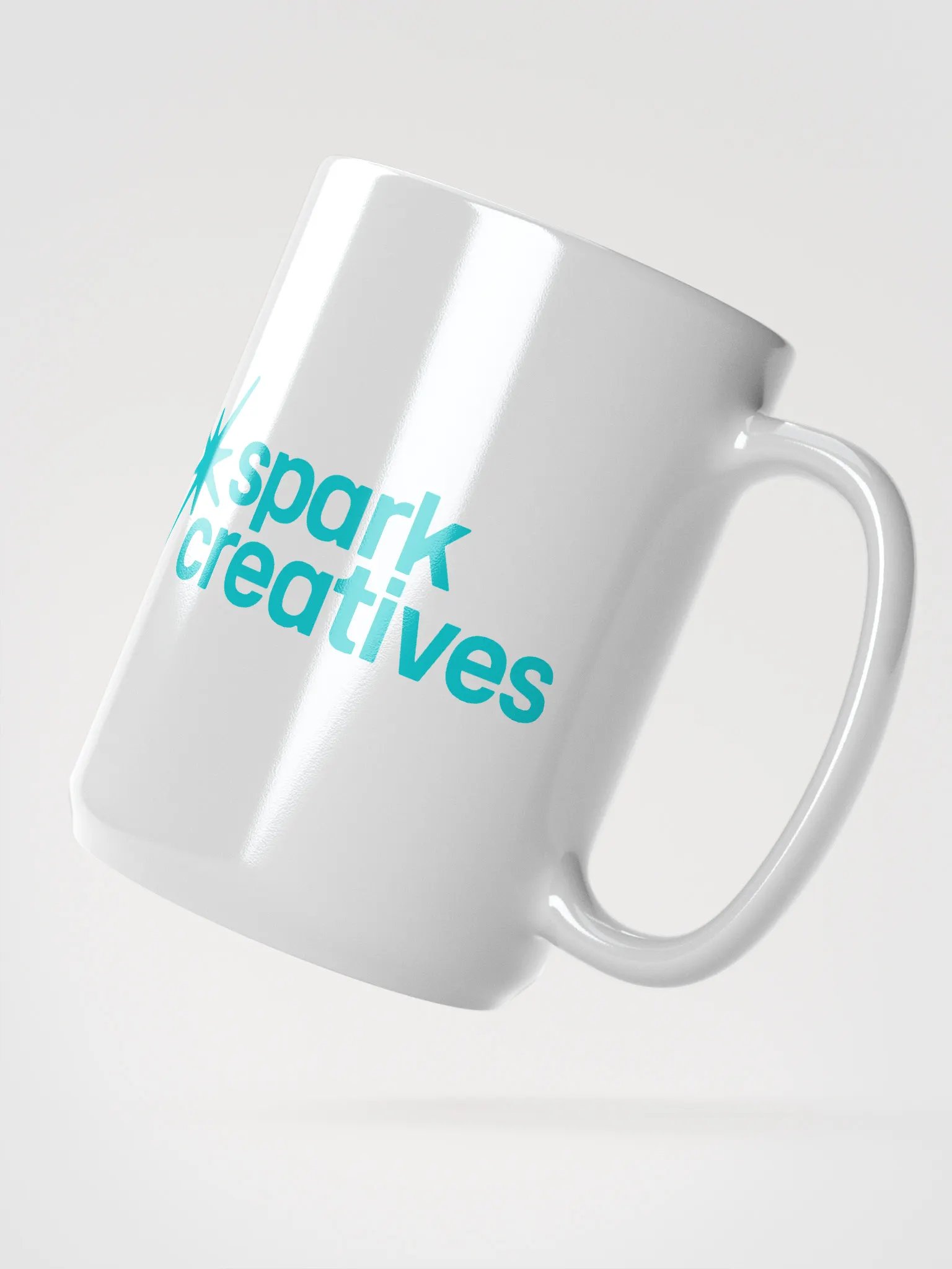 Spark Creatives White Glossy Mug product image (2)