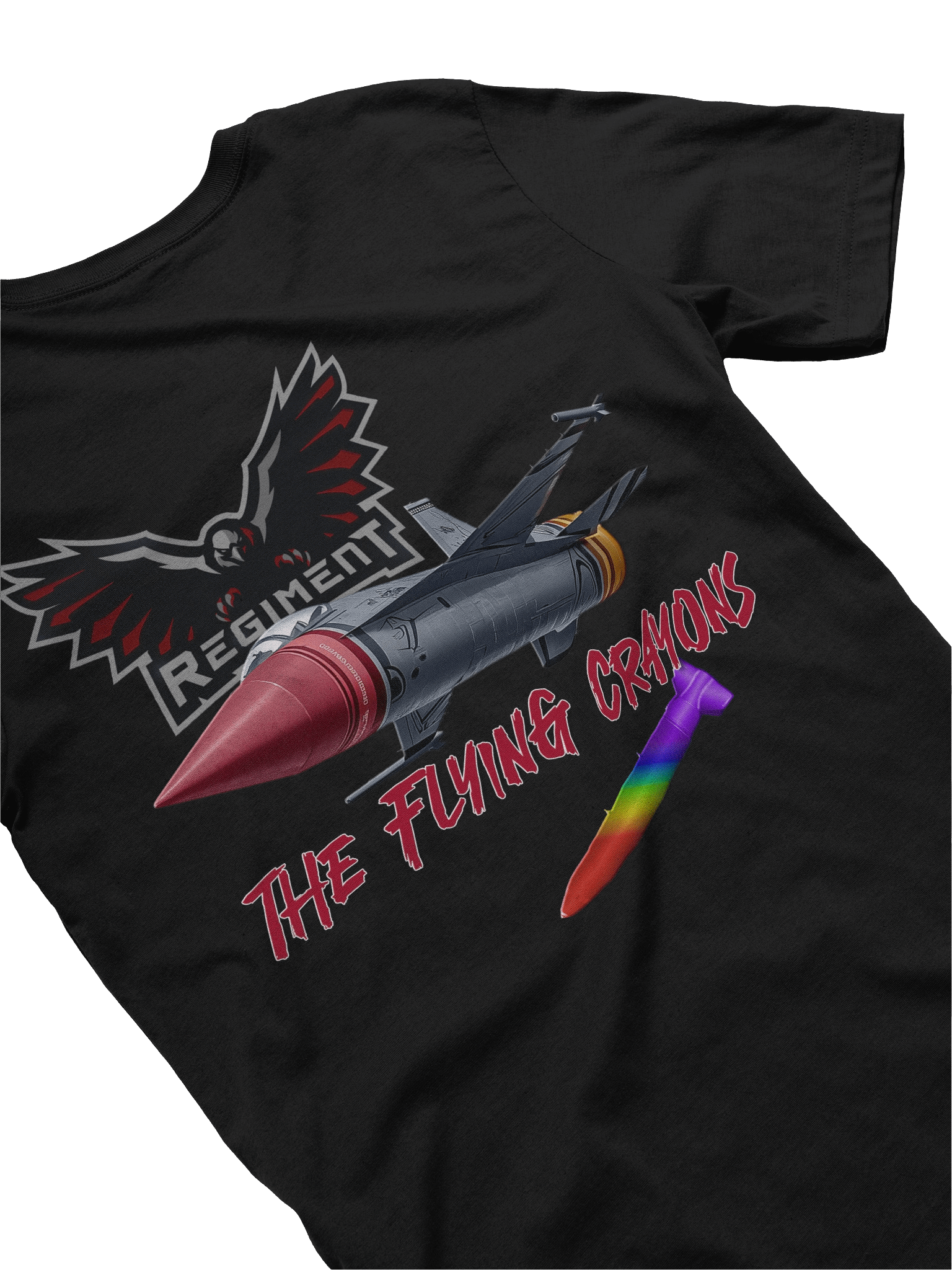 Flying Crayons Regiment Fundraiser Shirt (SgtWilky) product image (5)