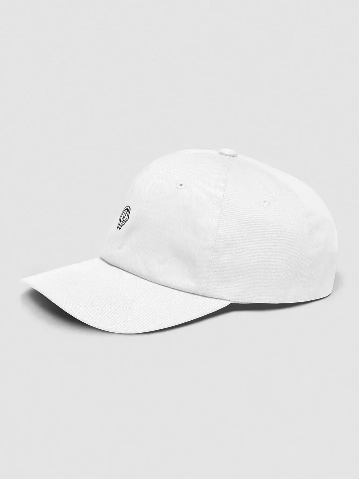 EXCLAIMING MENTALLY (sm. bubble design 2) embroidered classic dad hat product image (2)
