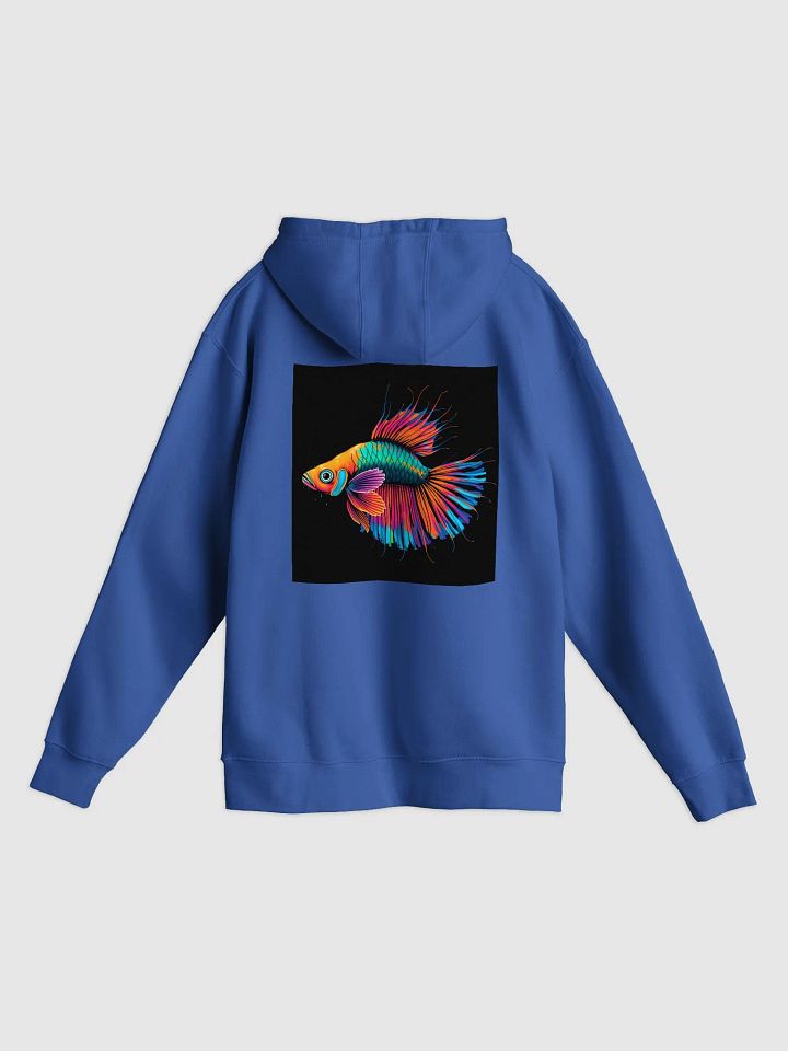 Image on both sides, Brilliant Beta Fish Graphic Premium Hoodie product image (2)
