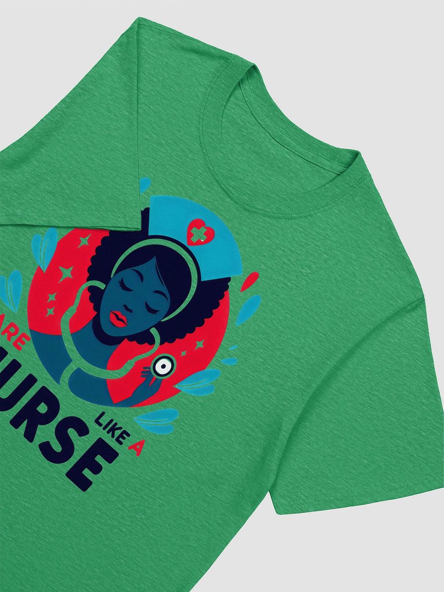 Nurse's Care Stethoscope Tee product image (11)