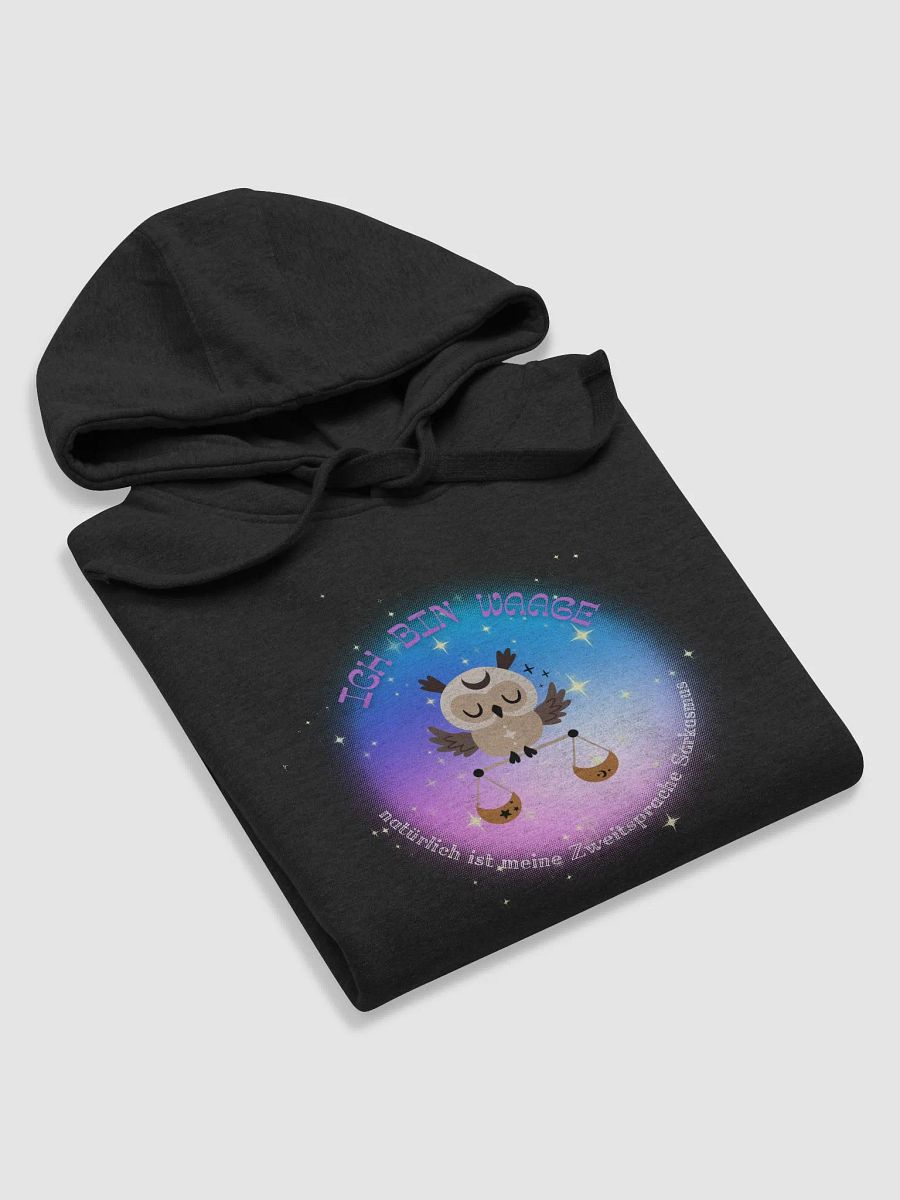 Ich bin Waage Hoodie Kaputzenpullover product image (20)