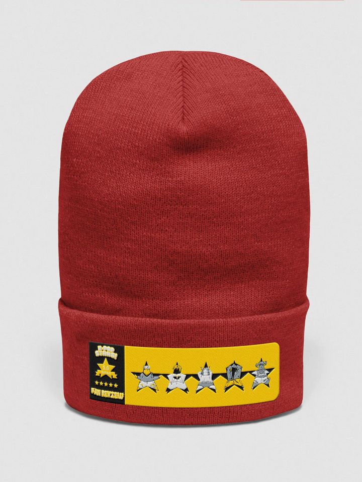 K-Pop Star 5 Star Fan Review Yupoong Cuffed Beanie product image (1)