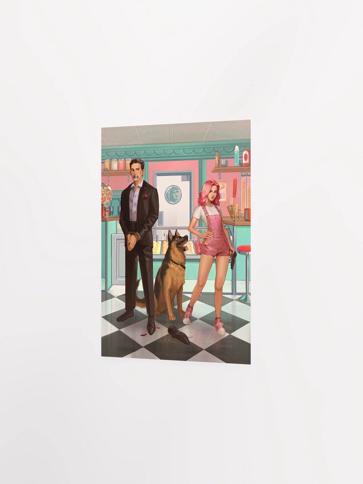 Hot for Hostage Cover Art Print product image (3)