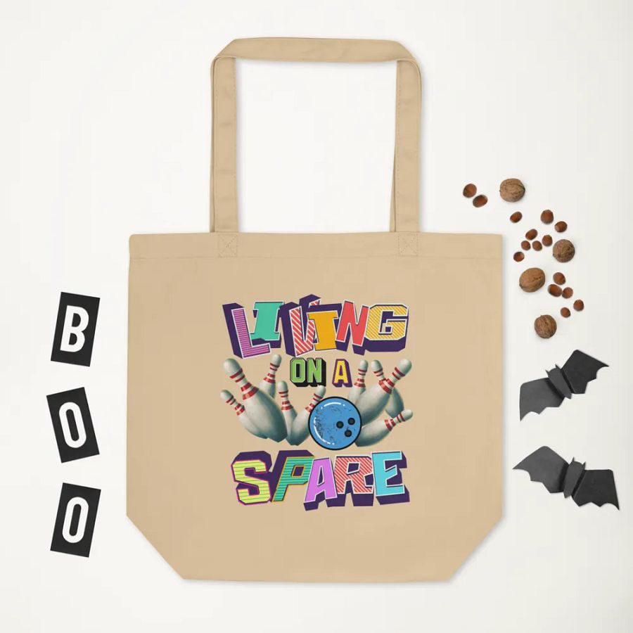 Living On A Spare Eco-Friendly Tote Bag product image (5)