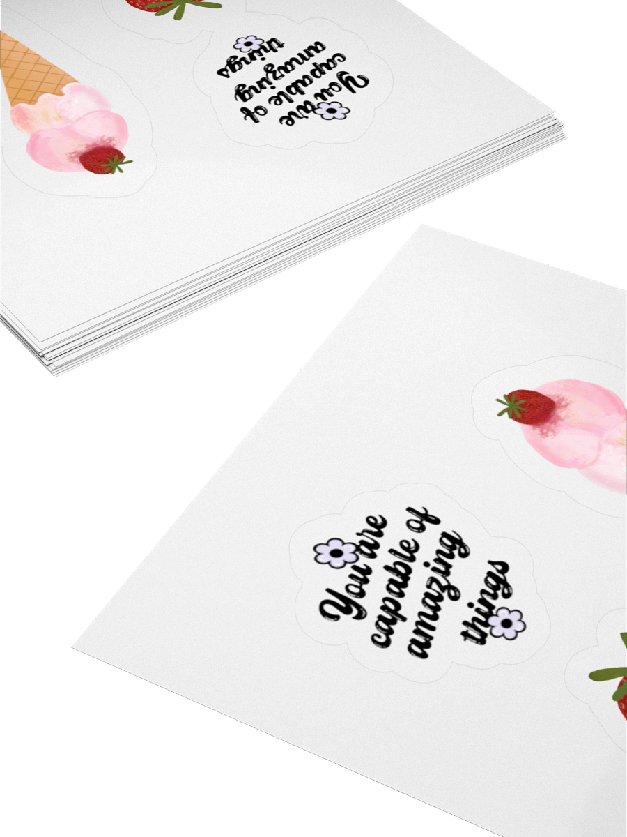 Strawberry Mini Stickers product image (4)