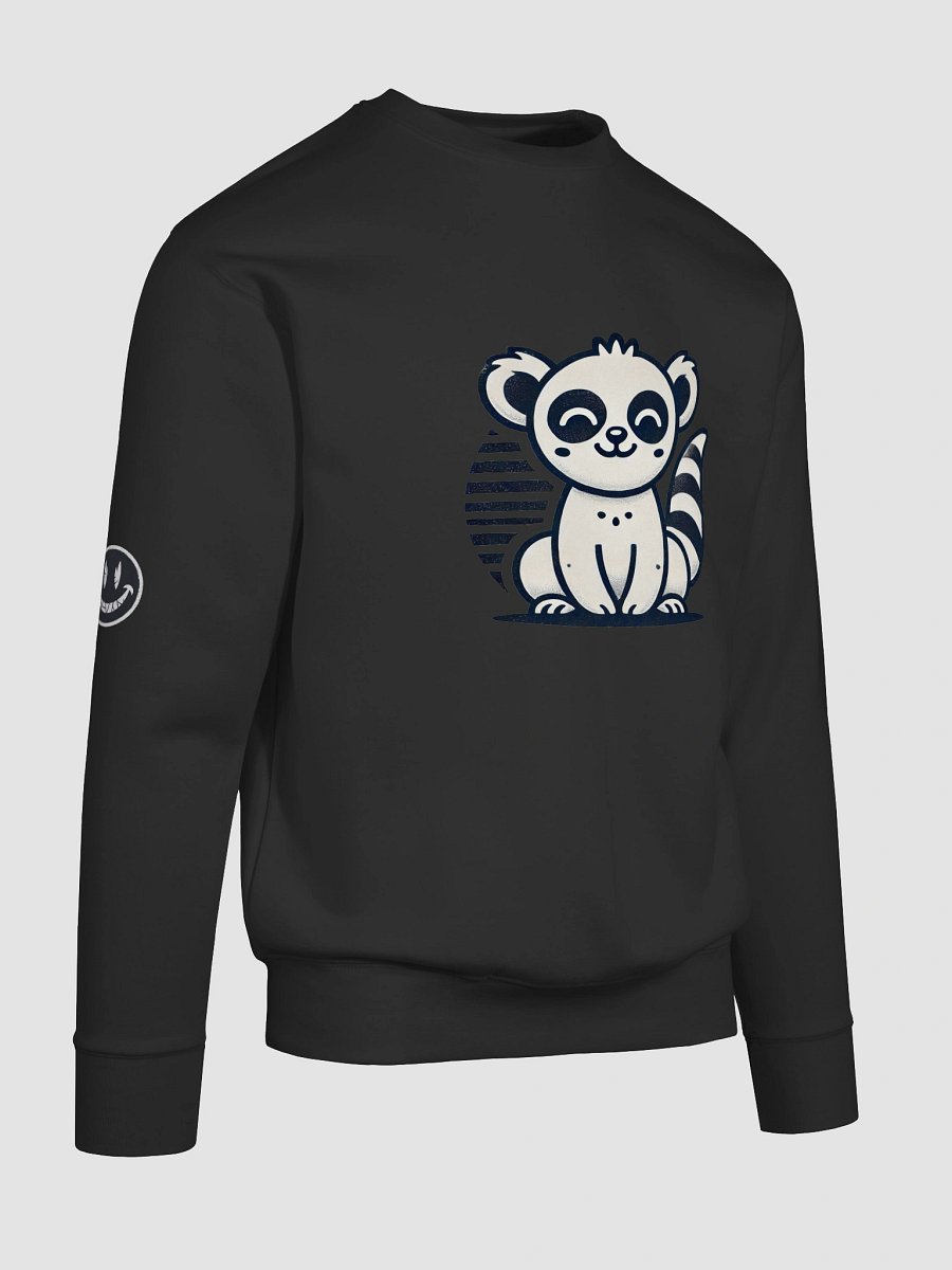 Edgy Grin Smiley Face Premium Sweatshirt product image (10)