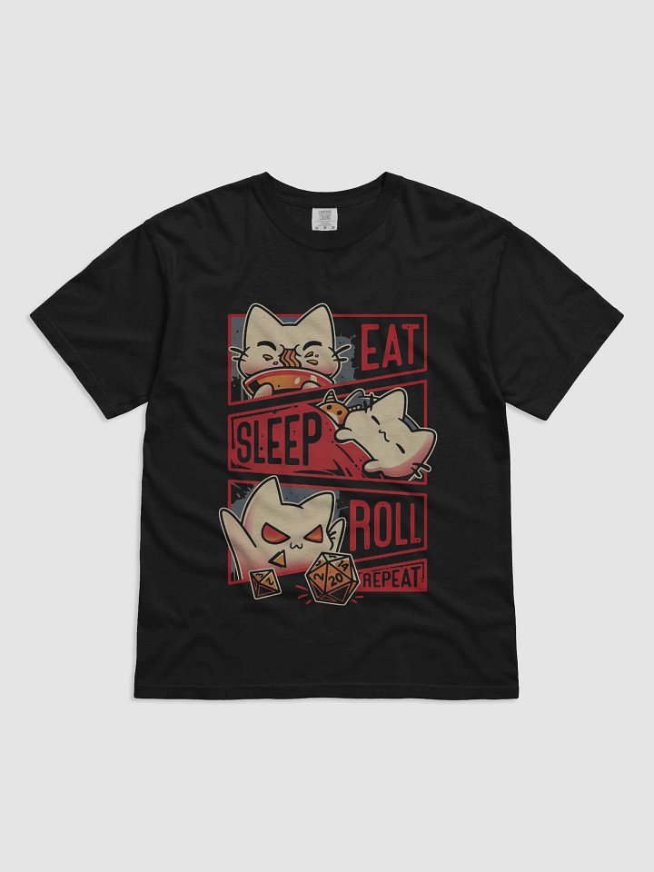 Eat Sleep Roll Repeat T-Shirt product image (1)