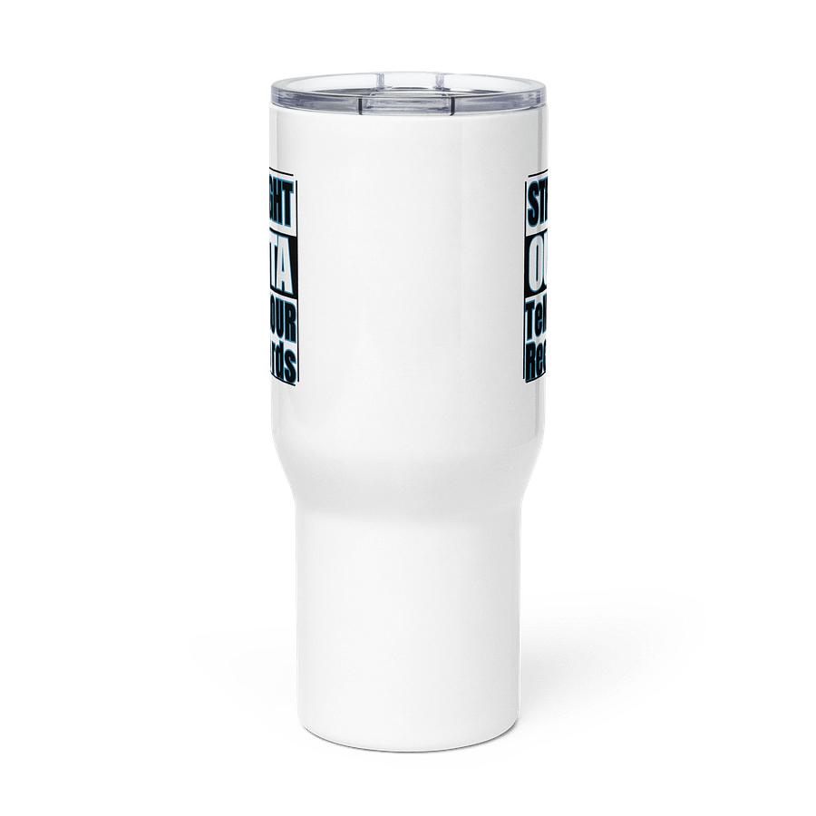 STRAIGHT OUTTA TeNN4OUR Records Travel Mug product image (3)
